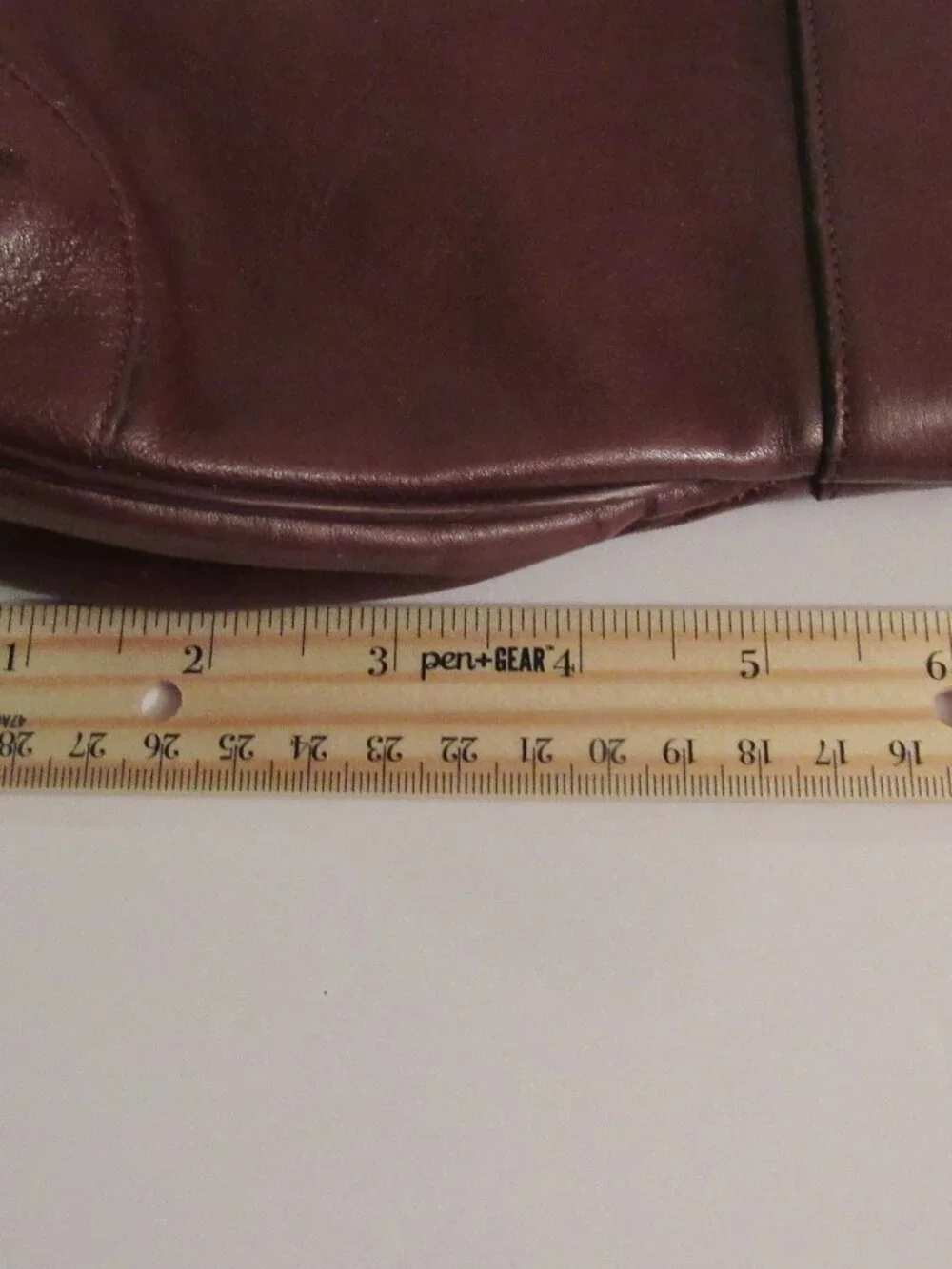 Vintage Aigner Oxblood Leather Clutch Bag Purse